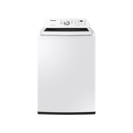 Samsung 4.5 cu. ft. Top Load Washer with Vibration Reduction Technology+ and Self Clean in White WA45T3200AW